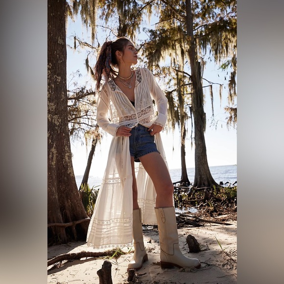Free People Keepsake Maxi Top - Picture 1 of 9